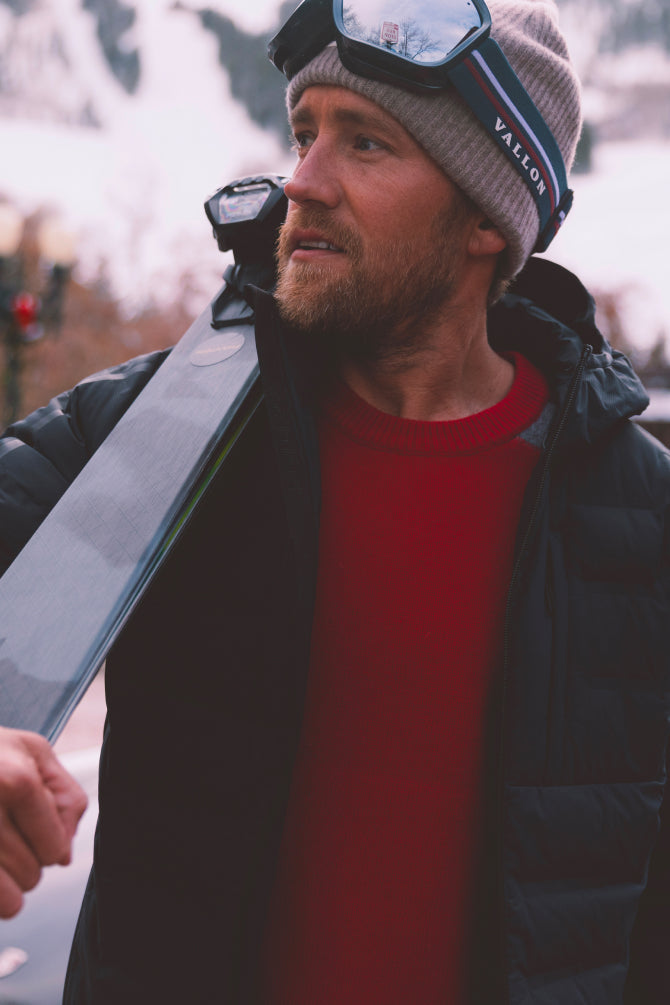 Man in Aspen Collection jacket