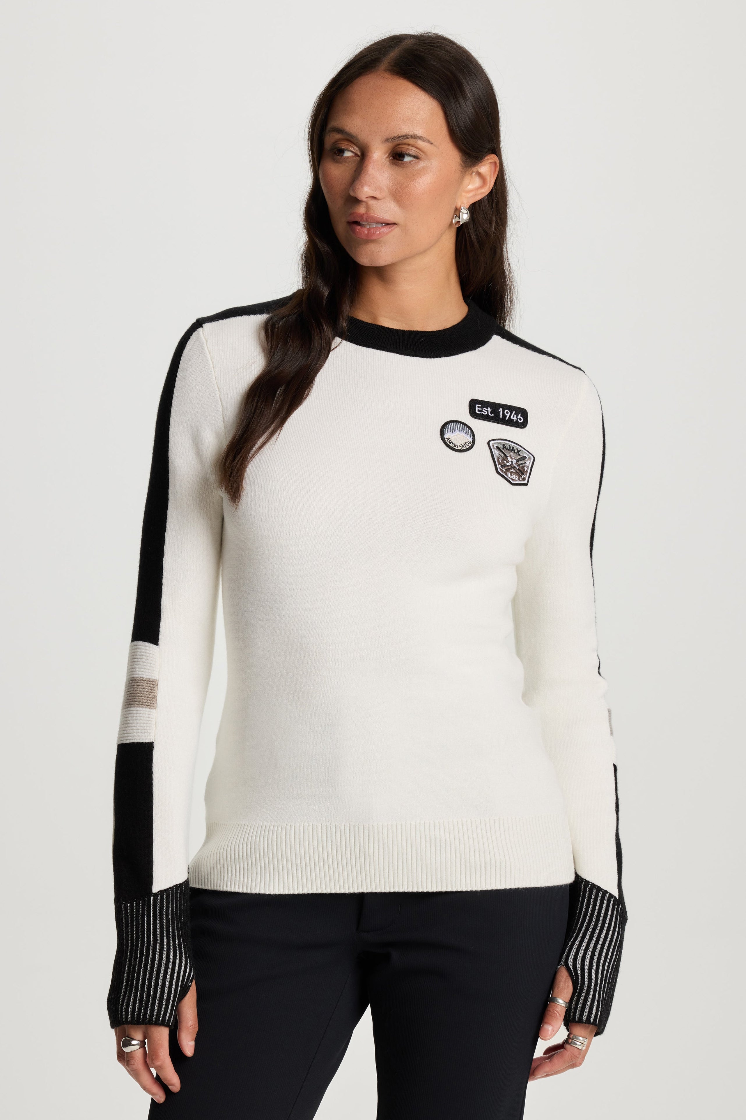 Women's Ajax Sandy Sweater | Merino Wool Pullover – Aspen Collection