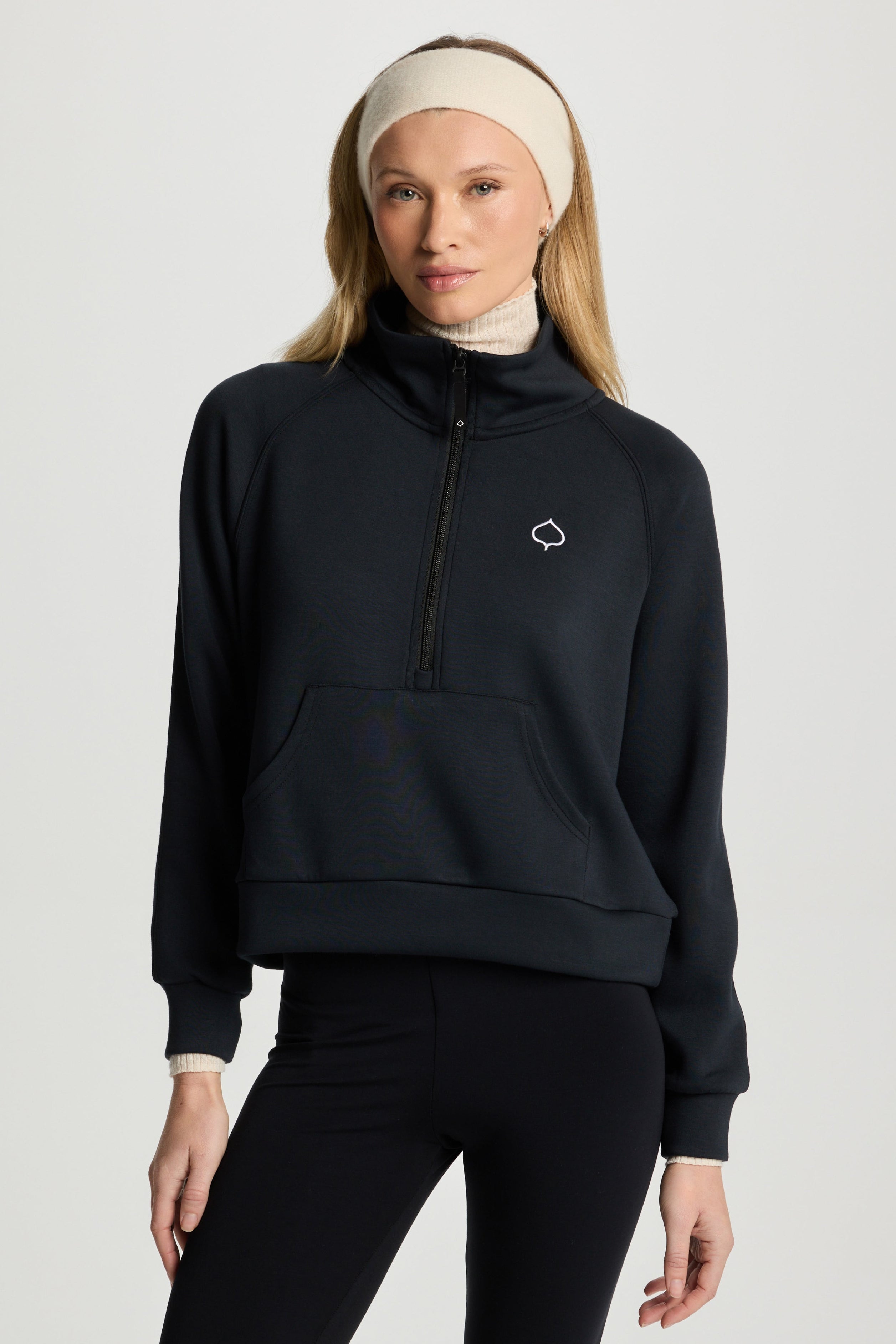 Sierra Quarter-Zip for Women | Cozy Fleece Workout Layer – Aspen